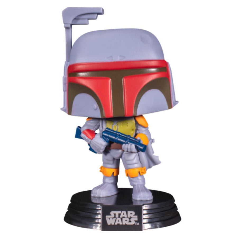 Boba Fett Star Wars 297 Blue Red Special Edition Funko Pop Vinyl