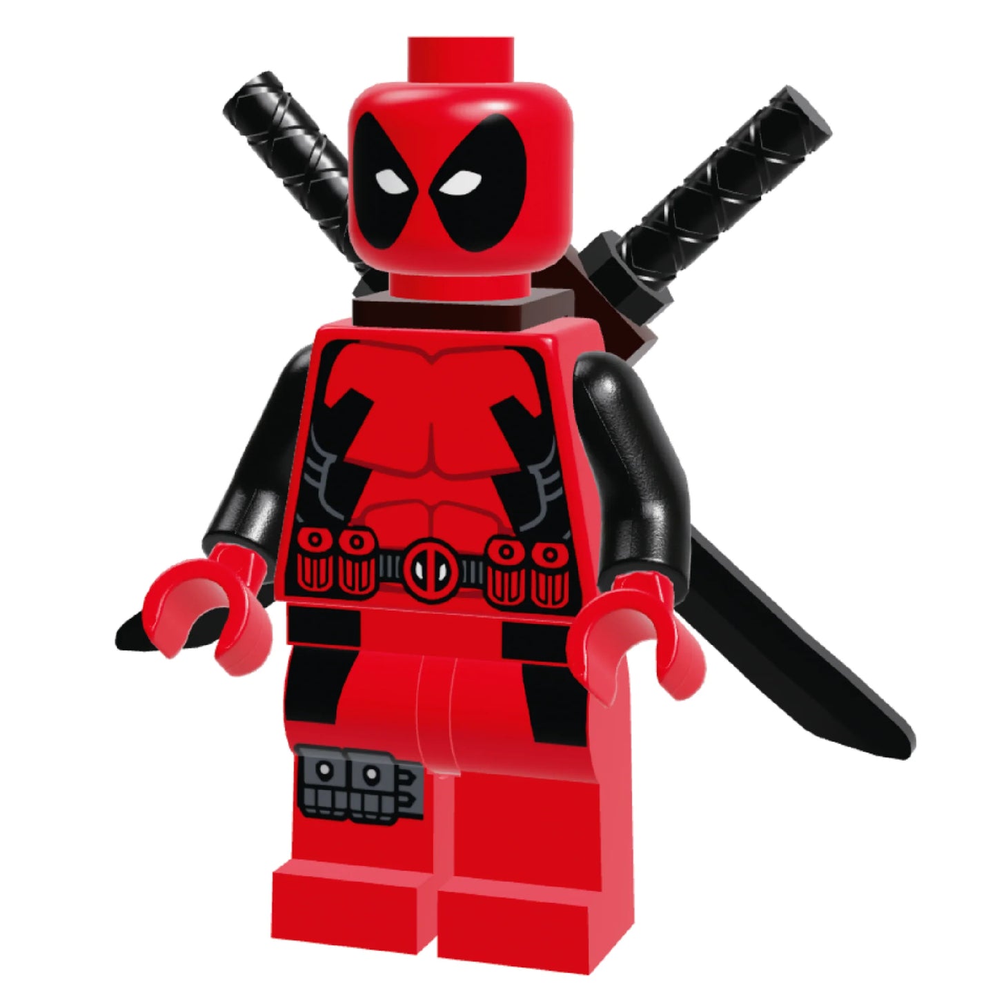 LEGO® Super Heroes Deadpool Minifigure X-Men Wade Wilson Marvel 6866 sh0032 rare